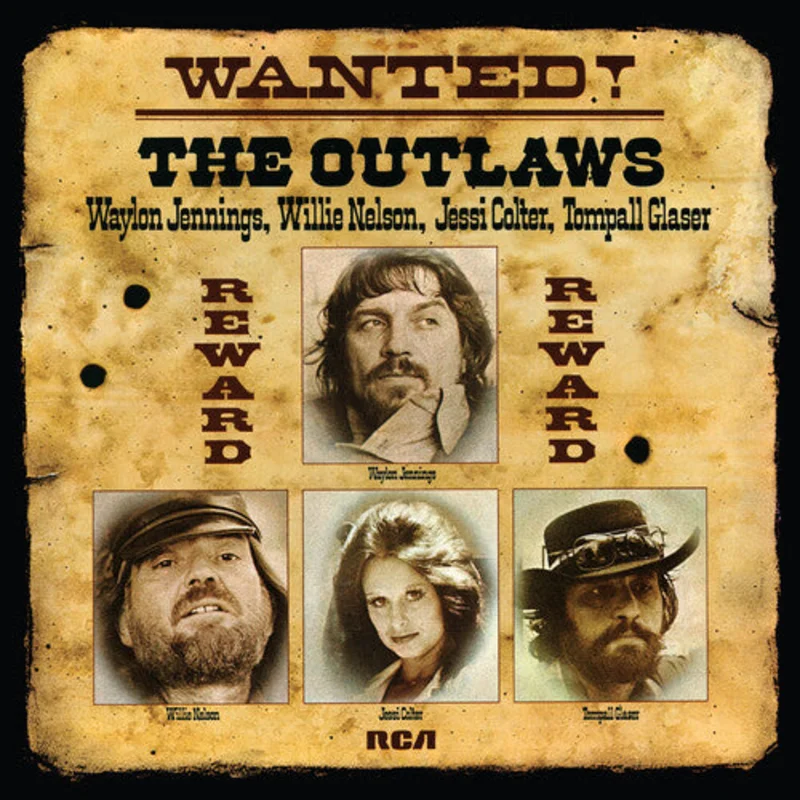 Outlaws: Waylon Jennings, Willie Nelson, Jessi Colter & Tompall Glaser