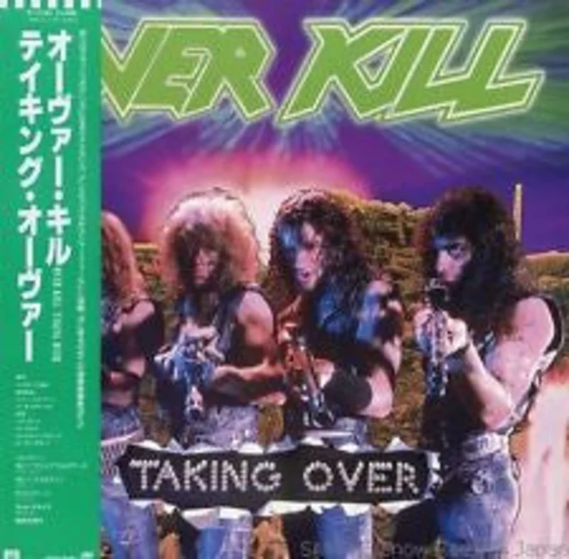 Overkill - Taking Over USED METAL LP (jpn)