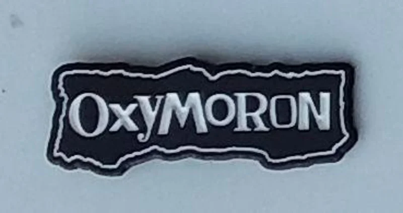 OXYMORON ENAMEL BADGE