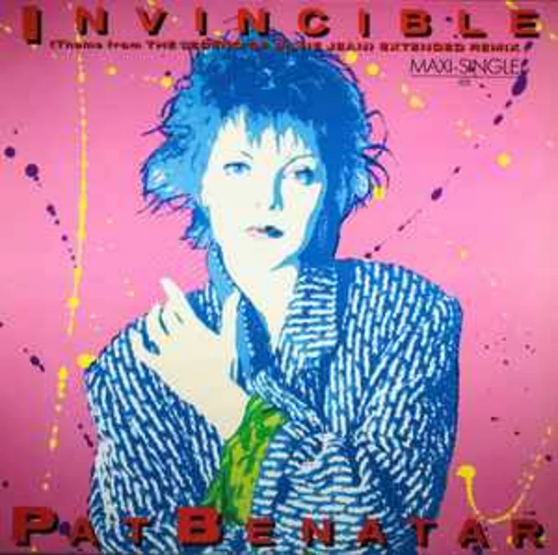 Pat Benatar  Invincible (Theme From The Legend Of Billie Jean) (Extended Remix)  (1985)     12"