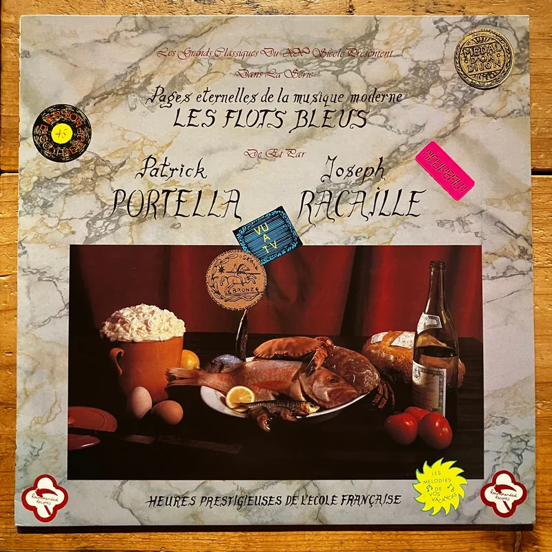 Patrick Portella / Joseph Racaille  Les Flots Bleus (LP)