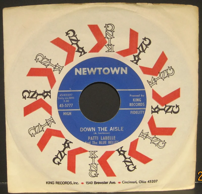 Patti LaBelle and The Blue Belles "Down The Aisle" b/w "C'est La Vie"