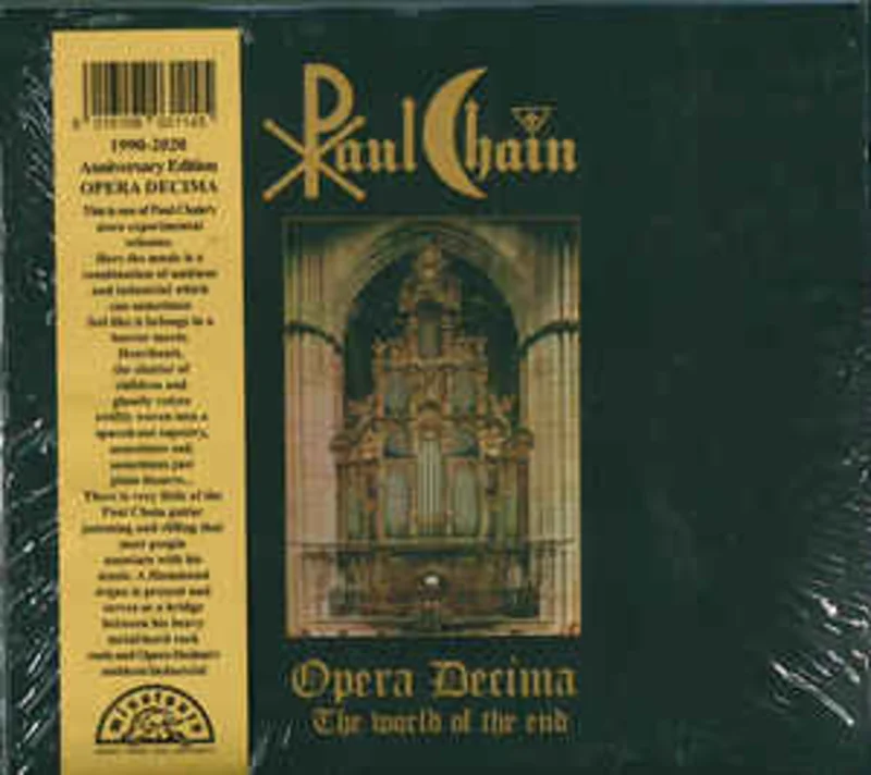 Paul Chain - Opera Decima (The World Of The End) NEW METAL 2xCD