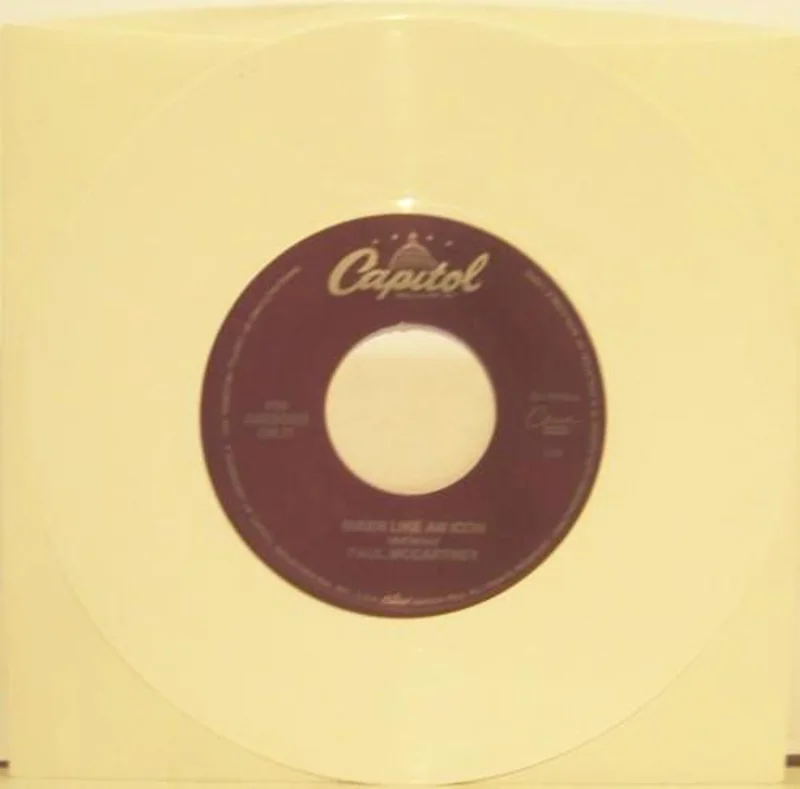 Paul McCartney - Biker like an Icon/ Things we said Today WHITE VINYL!