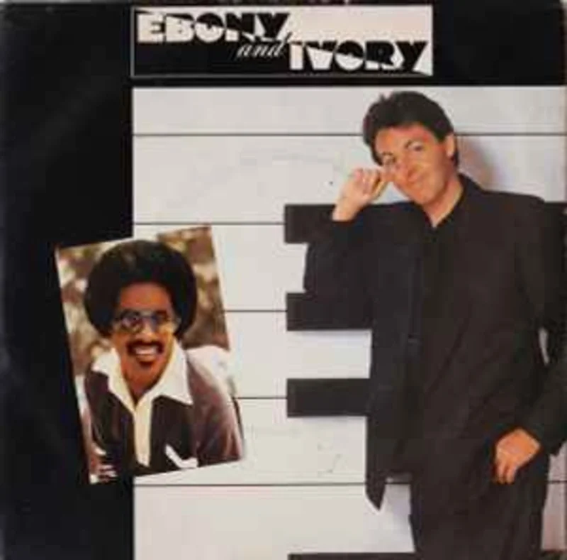 Paul McCartney  Ebony And Ivory  (1982)     7"