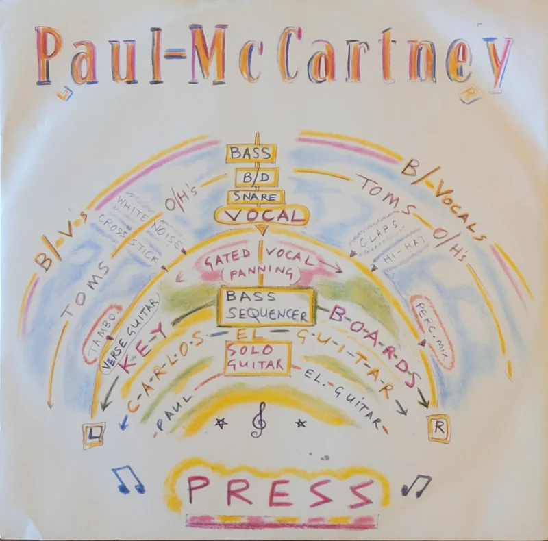 Paul McCartney - Press 12" Single