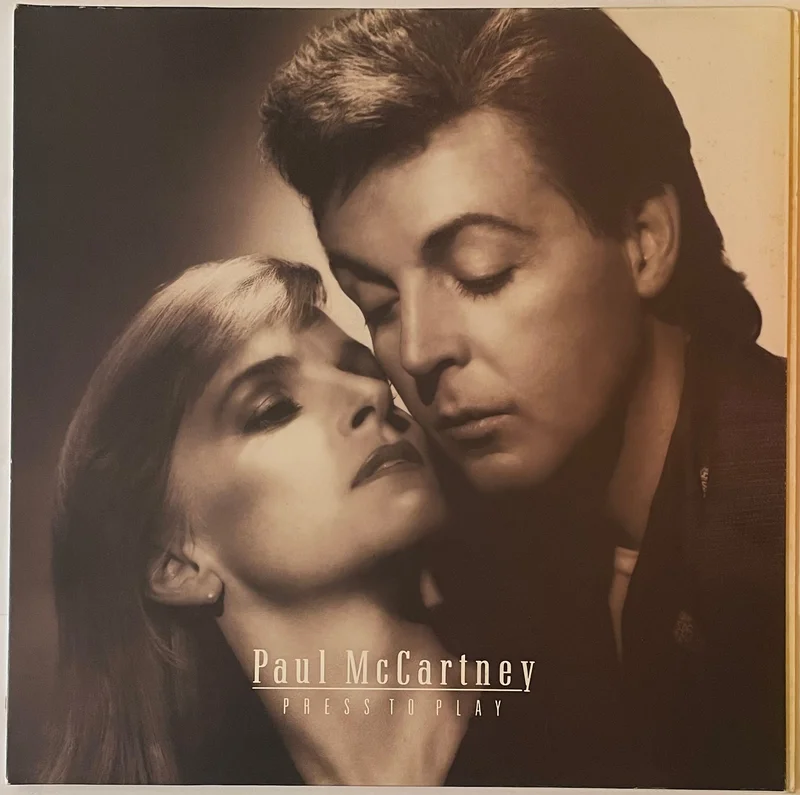 Paul McCartney - Press To Play Lp (1988 Reissue)