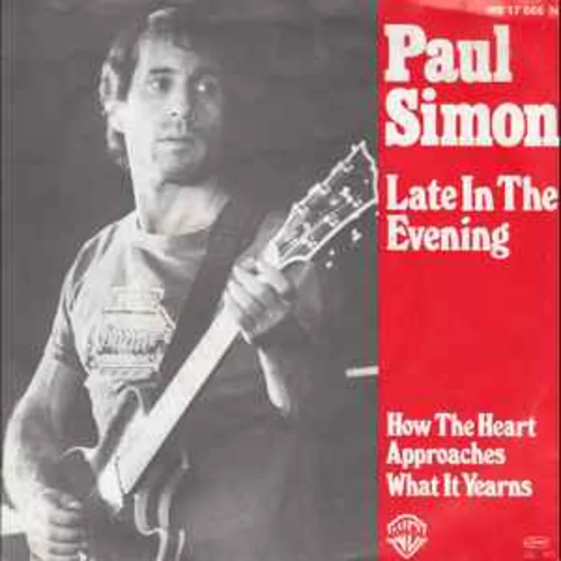 Paul Simon  Late In The Evening  (1980)     7"