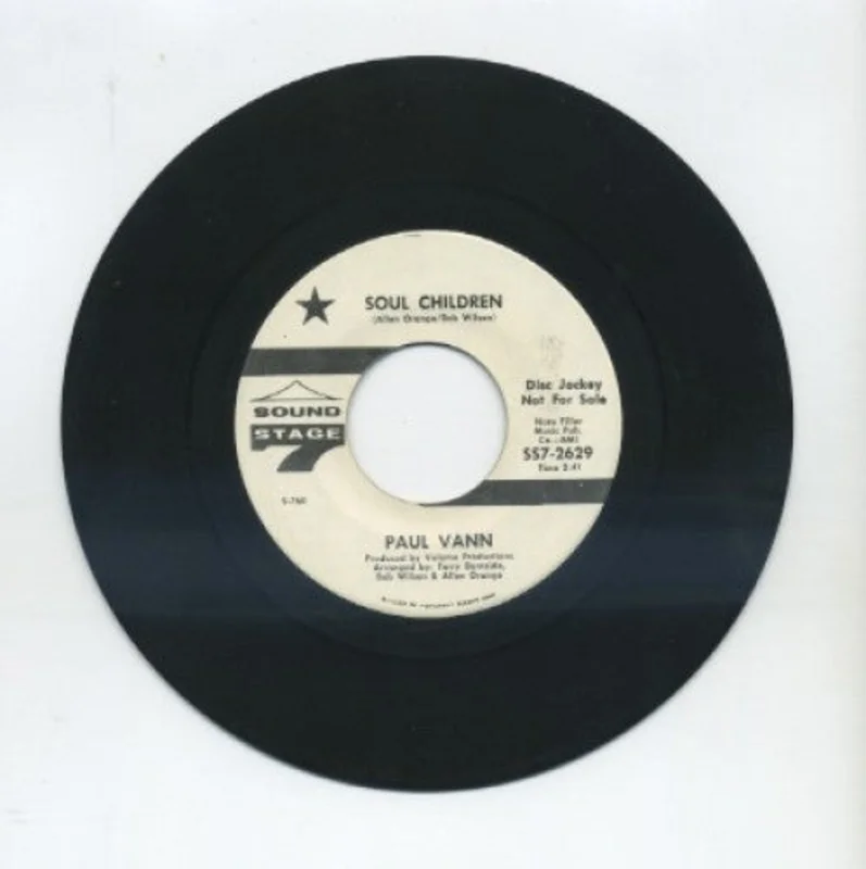 Paul Vann - Soul Children/ The Touch Of Your Hand