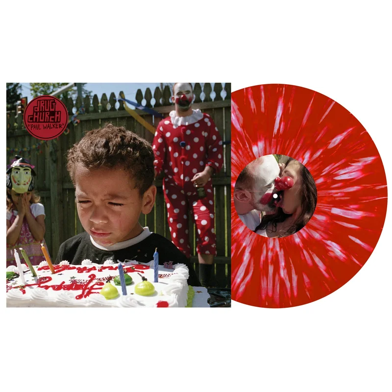 Paul Walker - Blood Red W/ White Splatter LP