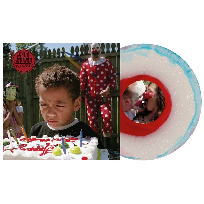 Paul Walker - Blue/White/Red aside/bside w/ Glitter LP