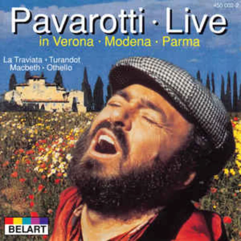 Pavarotti  Live In Verona - Modena - Parma  (1986)     CD
