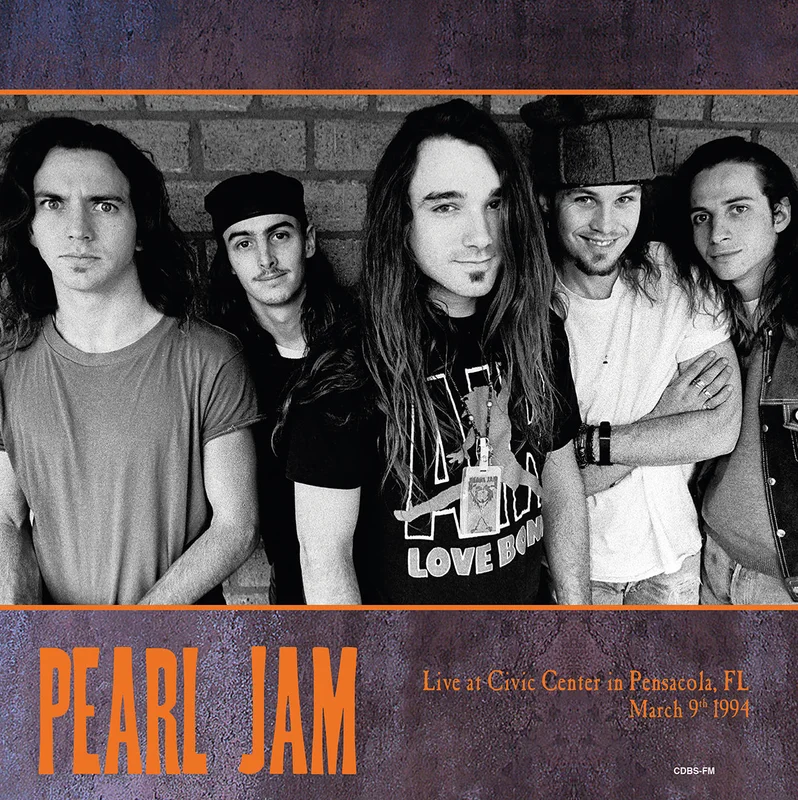 Pearl Jam - Live in Florida 1994 - import 180g 2 LP set on LMT colored vinyl