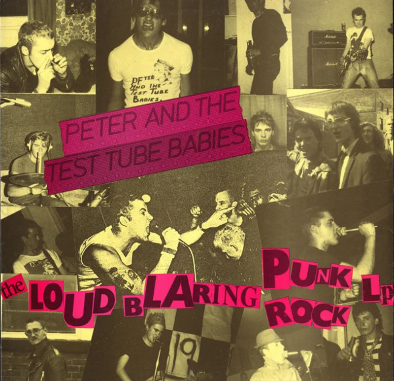 Peter And The Test Tube Babies - The Loud Blaring Punk Rock LP USED LP