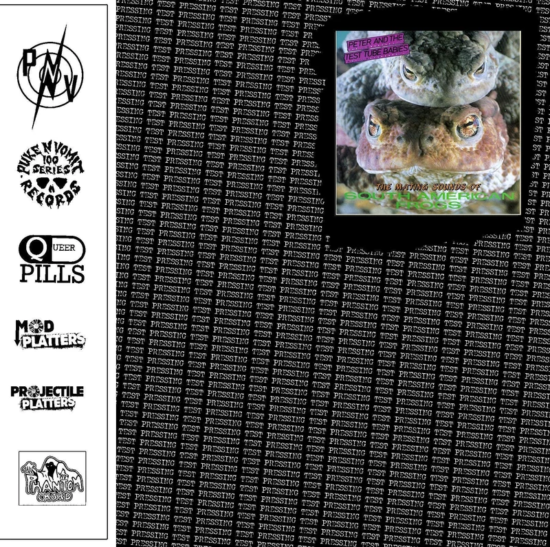 Peter And The Test Tube Babies - The Mating Sounds Of South American Frogs USED LP (test press)