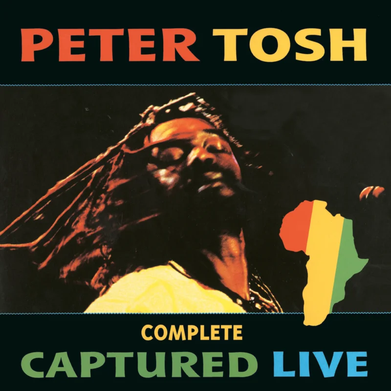 Peter Tosh - Complete Captured Live - 2 LP set on limited colored vinyl RSD