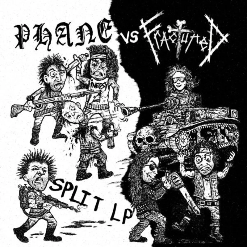 Phane / Fractured -  Split NEW LP