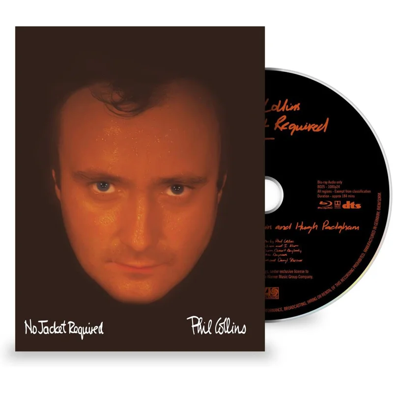 Phil Collins / No Jacket Required blu-ray audio