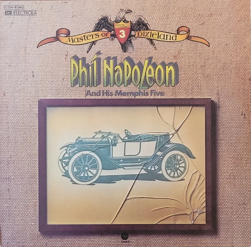 Phil Napoleon And His Memphis Five  Masters Of Dixieland Vol. 3 Lp