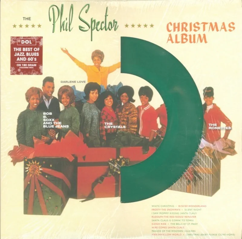 Phil Spector - The Phil Spector Christmas Album on limited GREEN colored vinyl