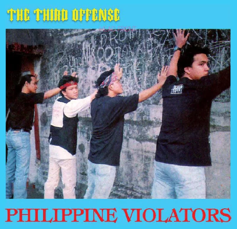 Philippine Violators - The Third Offense NEW LP (black vinyl)