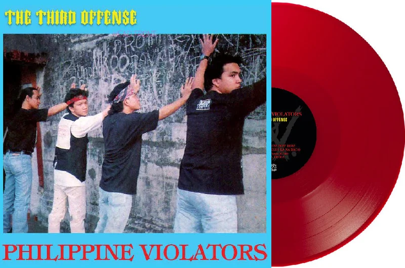Philippine Violators - The Third Offense NEW LP (red vinyl)