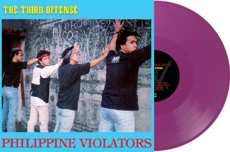 Philippine Violators - The Third Offense NEW LP (violet vinyl)
