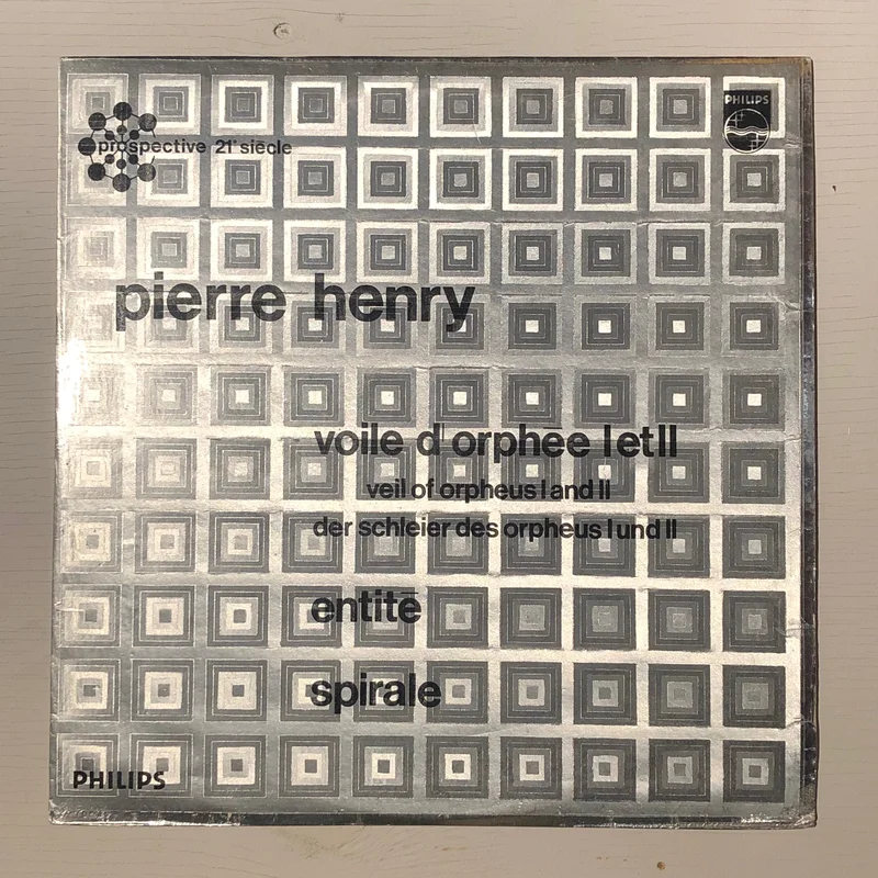 Pierre Henry  Voile D'Orphe I Et II / Entit / Spirale (LP)