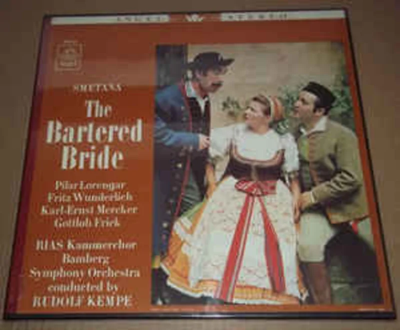 Pilar Lorengar, Fritz Wunderlich, Karl-Ernest Mercker, Gottlob Frick, Rias-Kammerchor, Bamberger Symphoniker, Rudolf Kempe  Smetana "The Bartered Bride"
