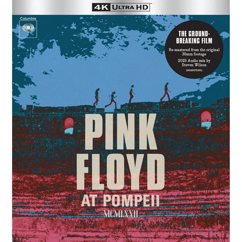 Pink Floyd at Pompeii MCMLXXII 4K UHD blu-ray