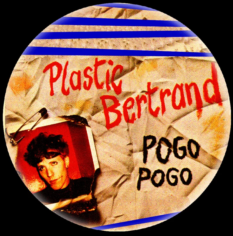PLASTIC BERTRAND 1.5"button
