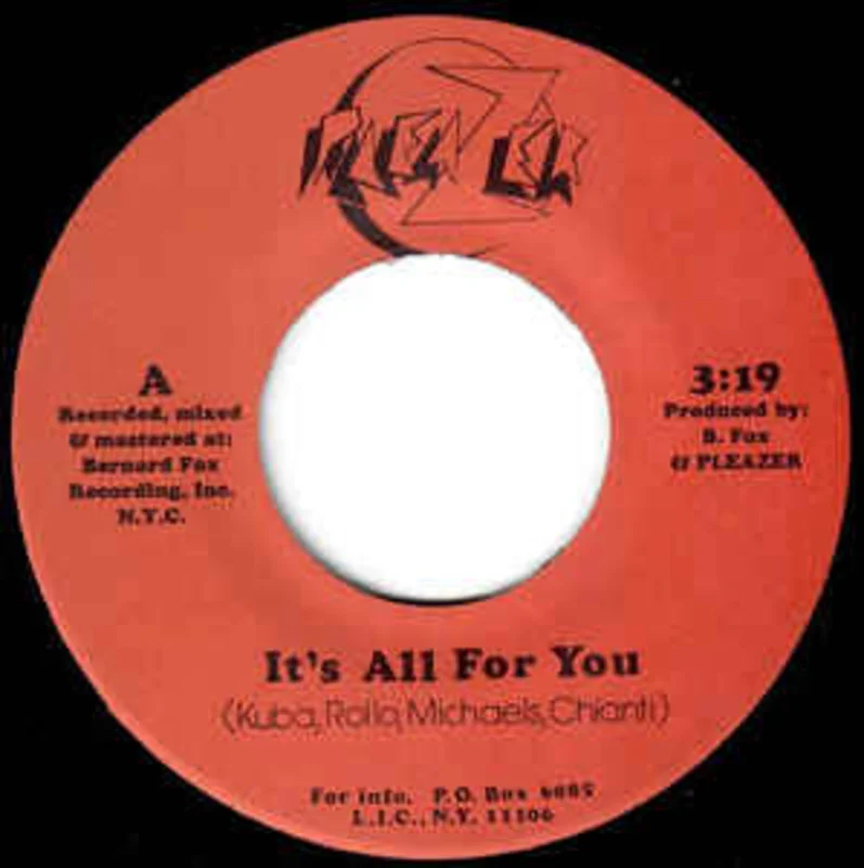 Pleazer - It's All For You USED 7"