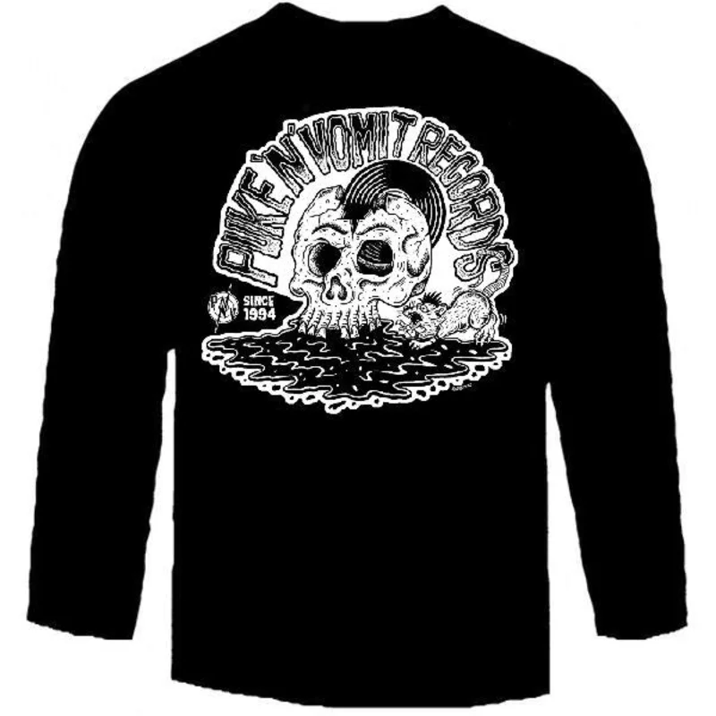 PNV RECORDS SKULL long sleeve