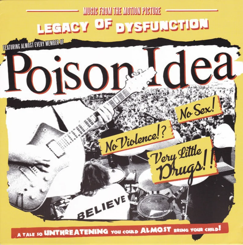 Poison Idea - Legacy Of Dysfunction NEW LP