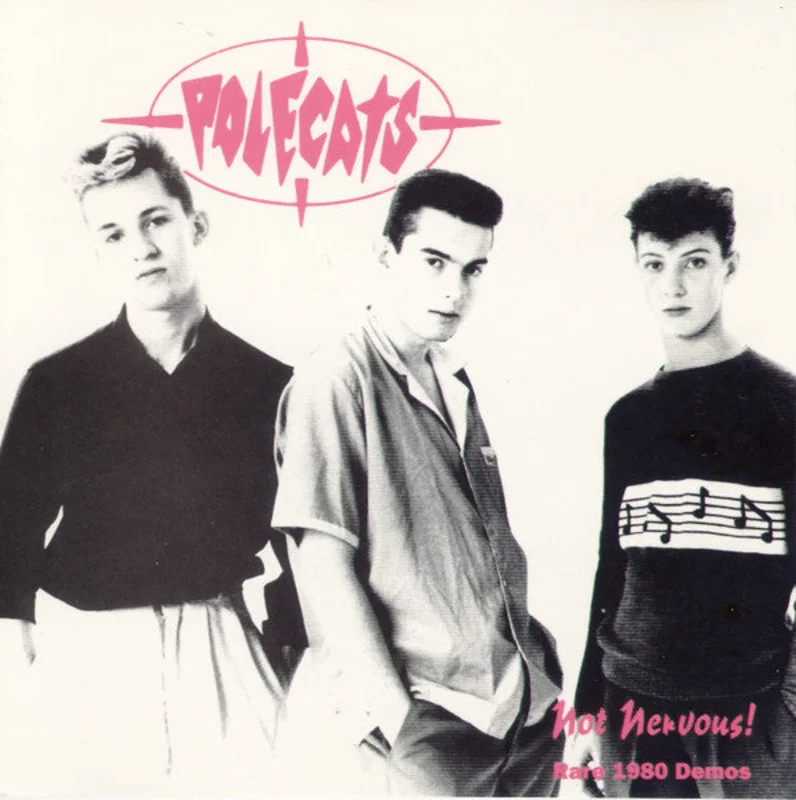 Polecats - Not Nervous! Rare 1980 Demos USED PSYCHOBILLY / SKA LP