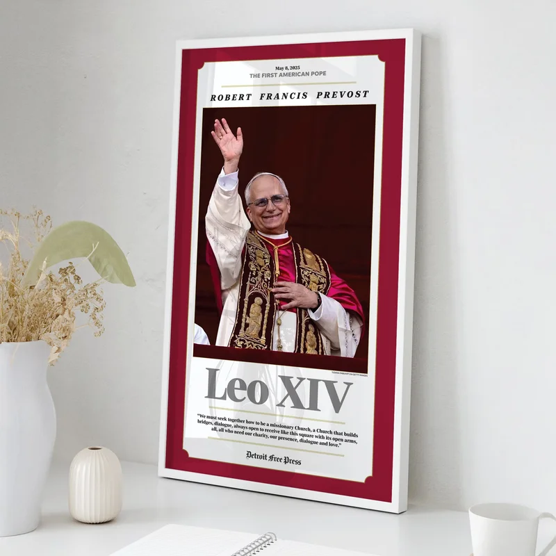 Pope Leo XIV - First American Pope Front Page