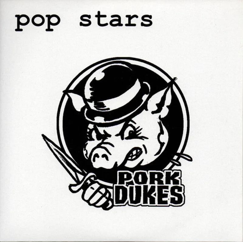 Pork Dukes - Popstars USED 7" (pink/black vinyl)