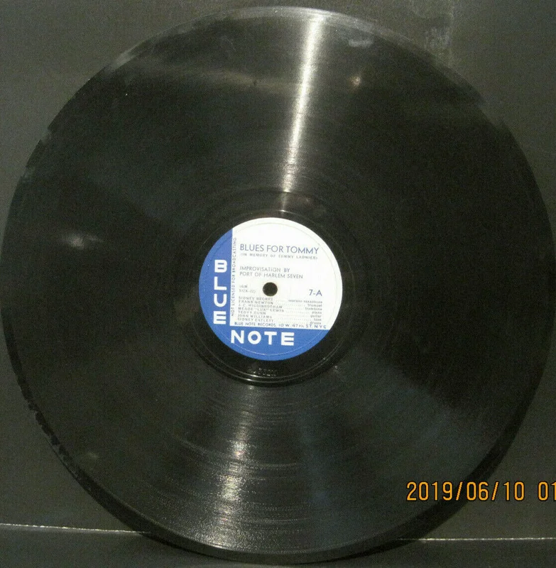 Port of Harlem Seven - Blues for Tommy b/w Basin Street Blues
