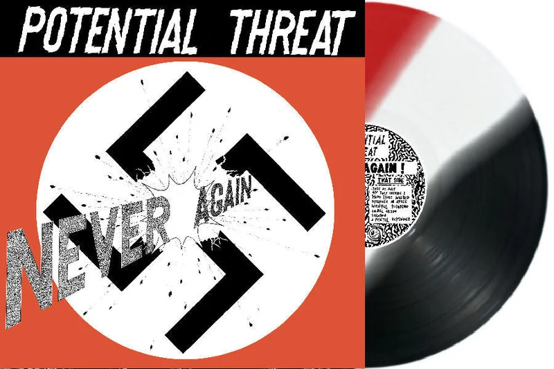 Potential Threat - Never Again NEW LP (black/red/white vinyl)