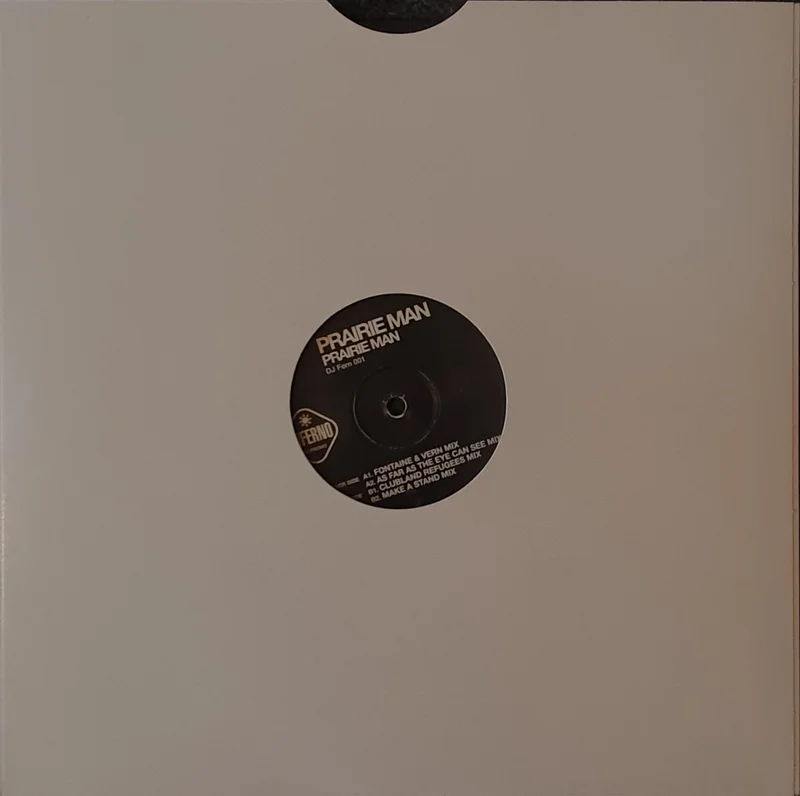 Prairie Man - Prairie Man 12" Single