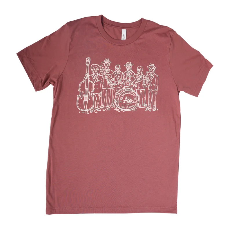 Preservation All-Stars Tee - Rust