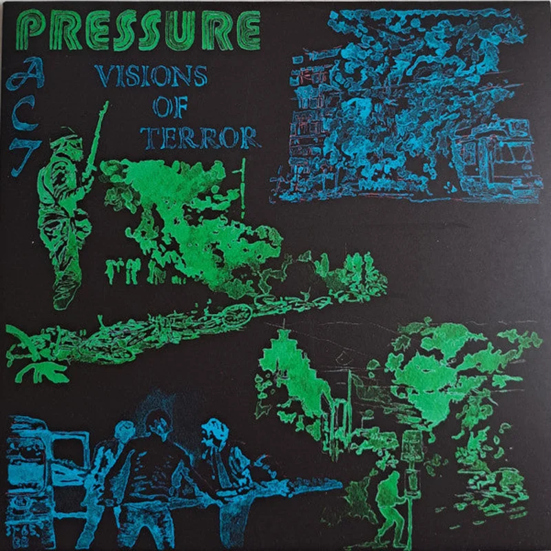 Pressure Pact - Visions Of Terror NEW 7"