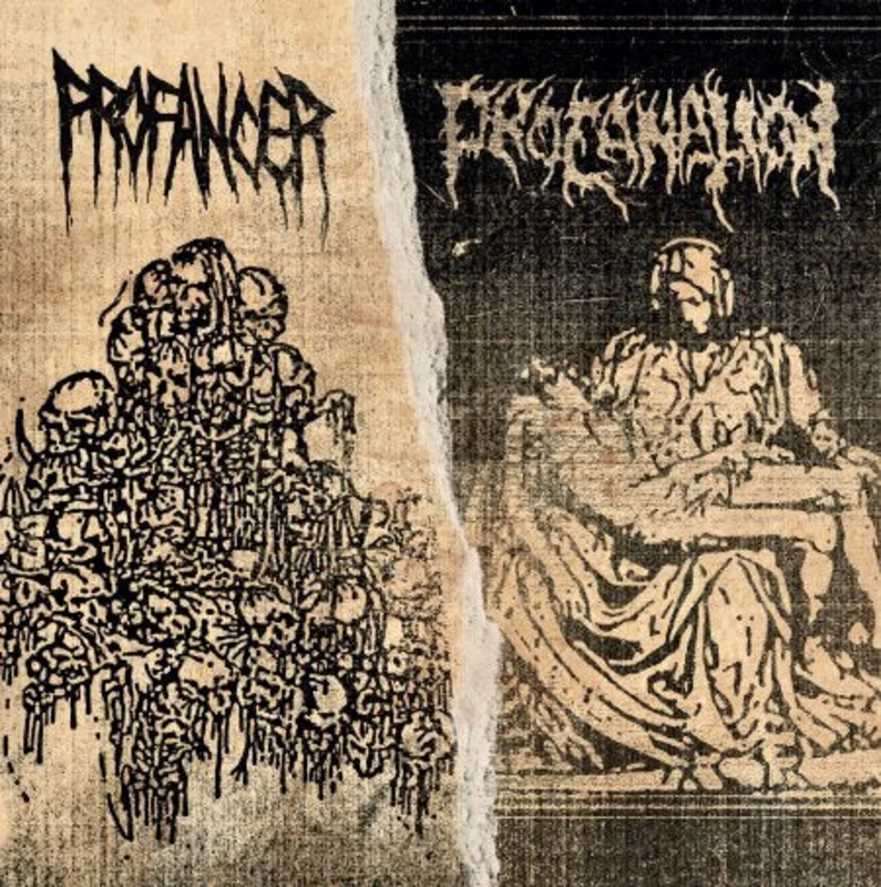 Profancer / Profanation - Split NEW METAL LP (w/ CD)