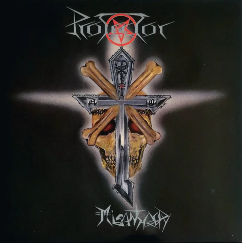 Protector - Misanthropy USED METAL LP (splatter vinyl)