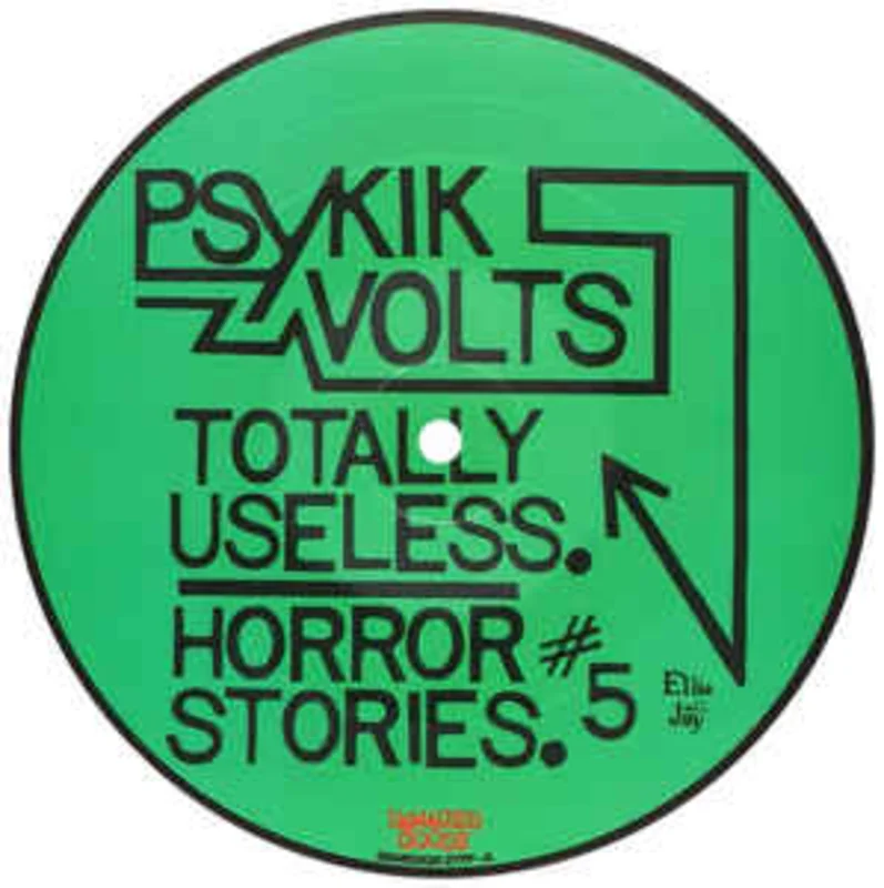 Psykik Volts  Totally Useless / Horror Stories #5 (Pic Disc) NEW 7"