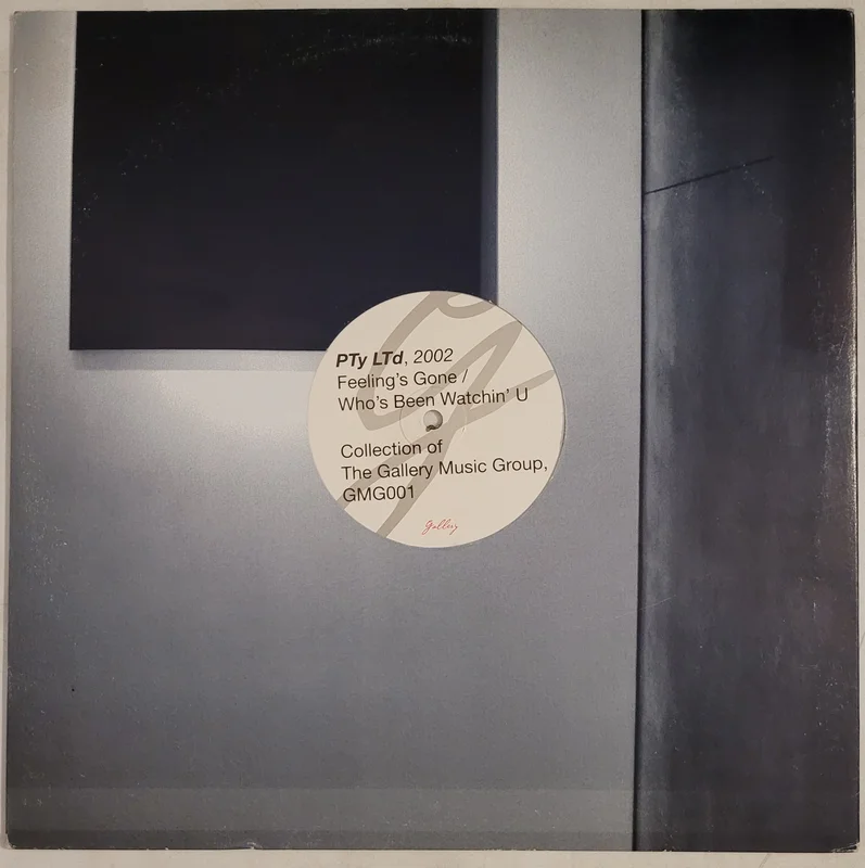 PTy LTd -  Feeling's Gone 12" Single