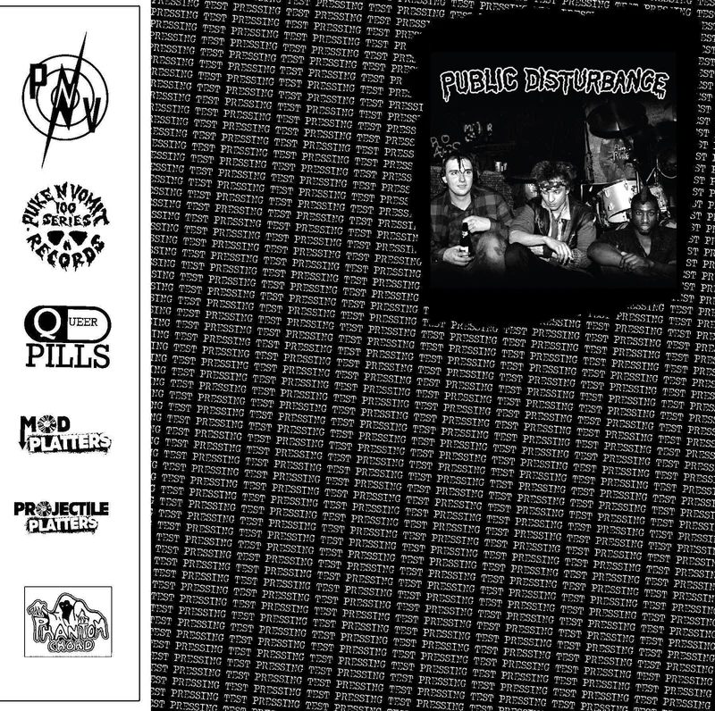 Public Disturbance - Live at Cbgb 1984 plus S&M 7" USED LP (test press)