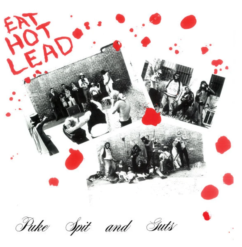 Puke Spit And Guts - Eat Hot Lead USED LP