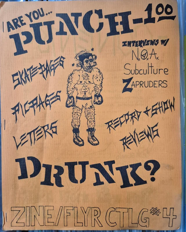 Punch Drunk #4 USED MAGAZINE