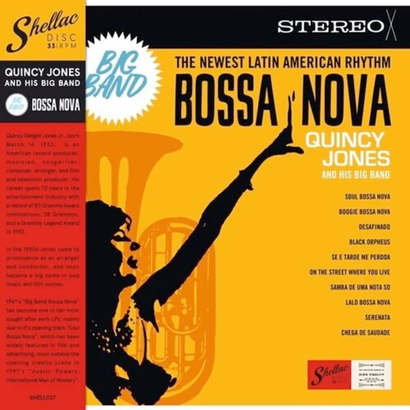 Quincy Jones - Big Band Bossa Nova - import